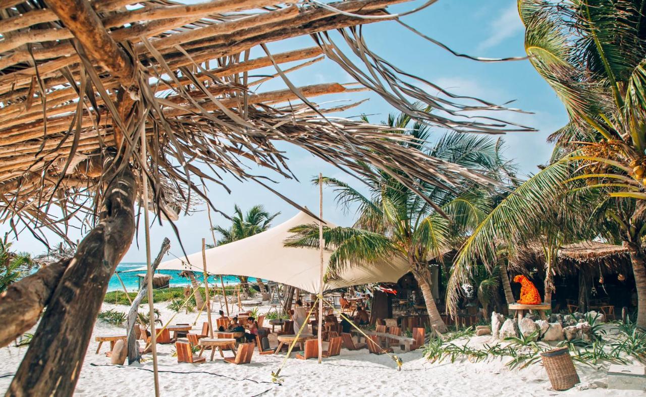 Ikal Tulum Hotel Exterior photo Beach bar in Tulum
