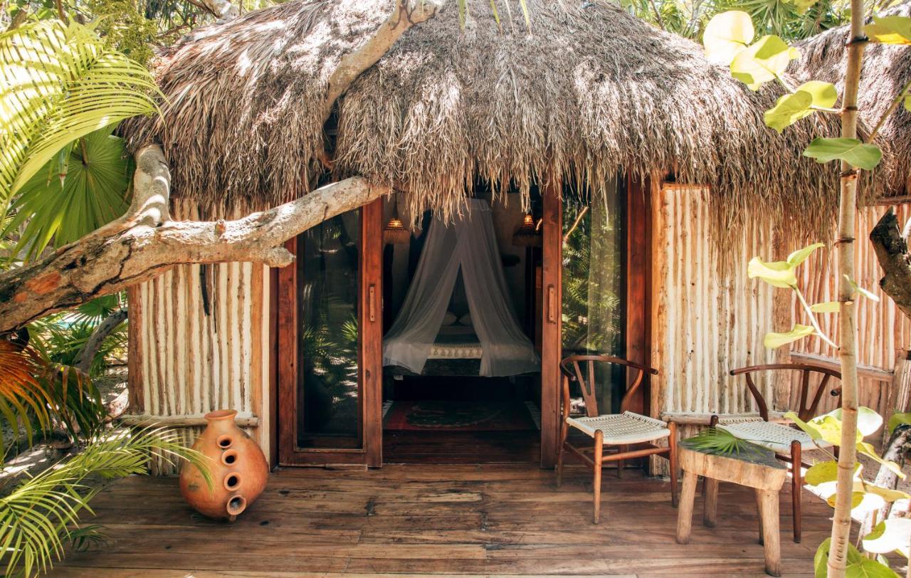 Ikal Tulum Hotel Exterior photo A bungalow at Xel-Há