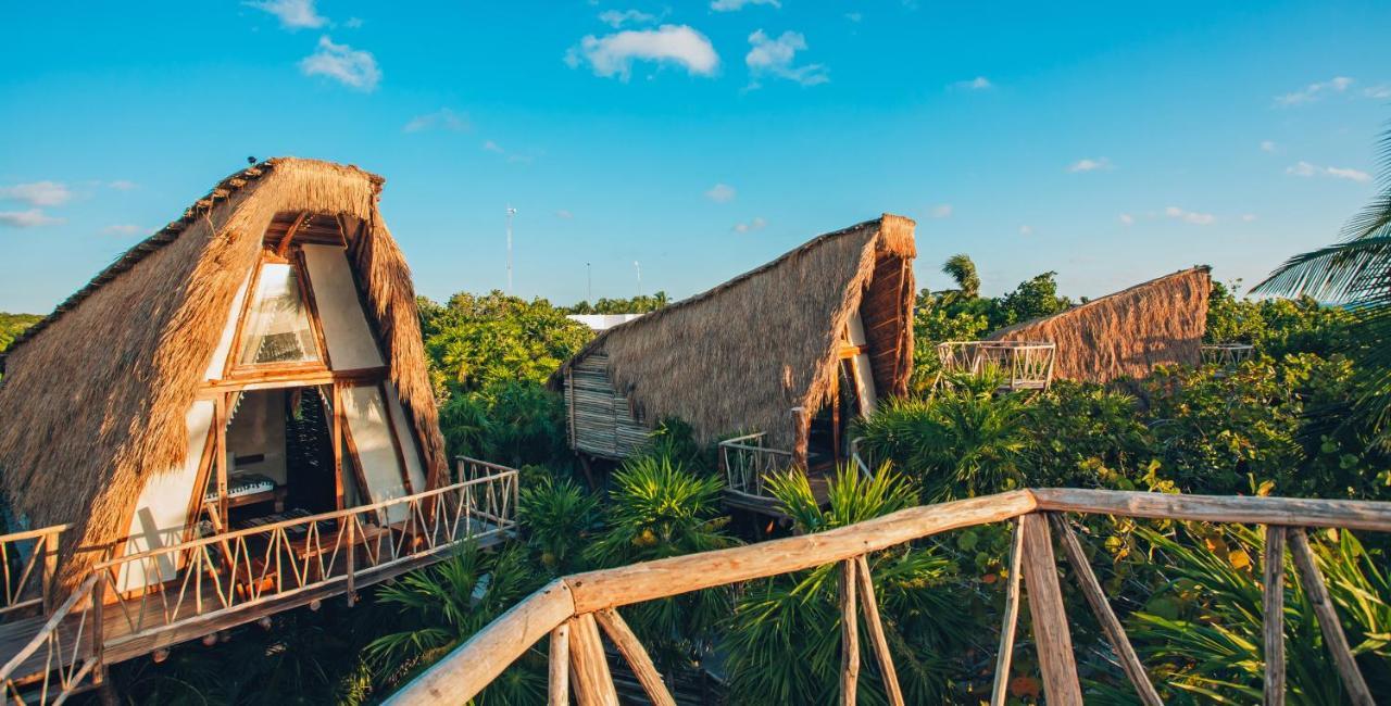 Ikal Tulum Hotel Exterior photo Eco-hotel in Tulum, Mexico