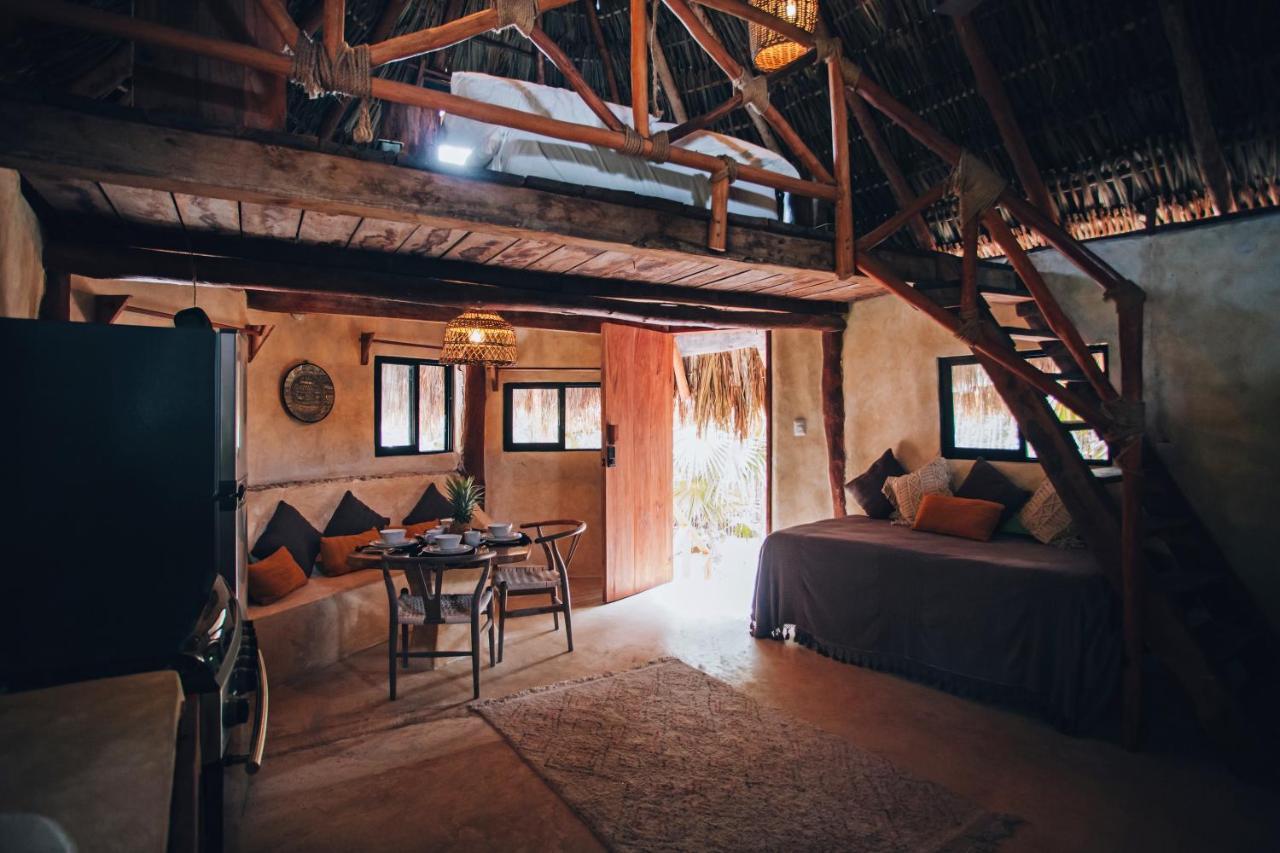 Ikal Tulum Hotel Exterior photo Interior of a hotel in Tulum, Mexico